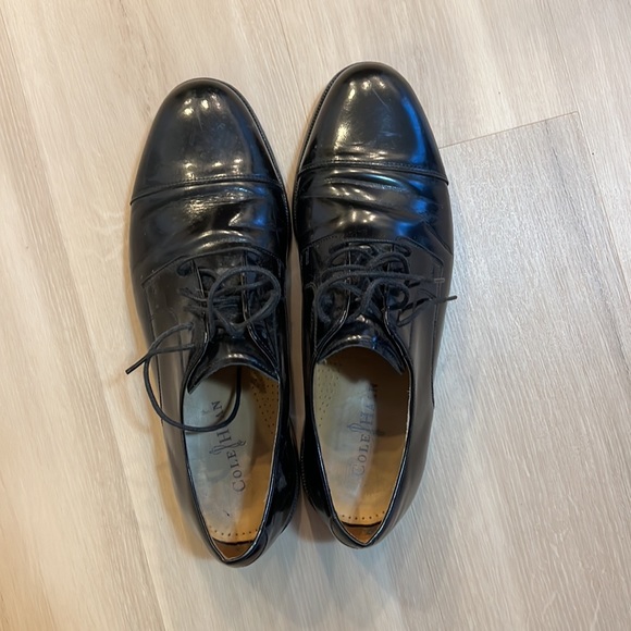 Black Cole Haan dress shoes. Size 10.5 - Picture 2 of 7